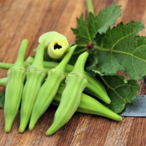 Clemson Spineless Okra Heirloom Seeds
